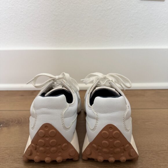 Womens New Balance 327 Sneakers Shoes - White Leather 8.5 - Picture 6 of 9
